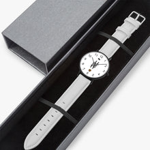 Afbeelding in Gallery-weergave laden, Most High Win: Thin Leather Strap Quartz Watch (Black)
