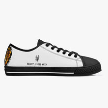 Afbeelding in Gallery-weergave laden, Most High Win: Low Canvas Shoes - White/Black
