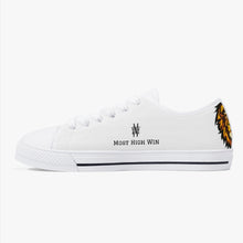 Afbeelding in Gallery-weergave laden, Most High Win: Low Canvas Shoes - White/Black
