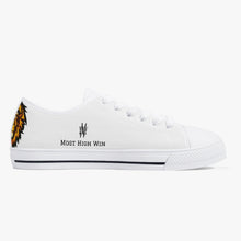 Afbeelding in Gallery-weergave laden, Most High Win: Low Canvas Shoes - White/Black
