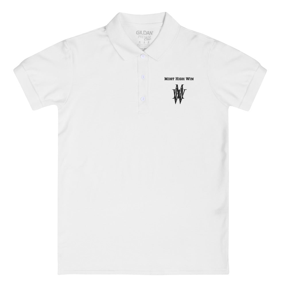 Most High Win: Women's Polo Shirt