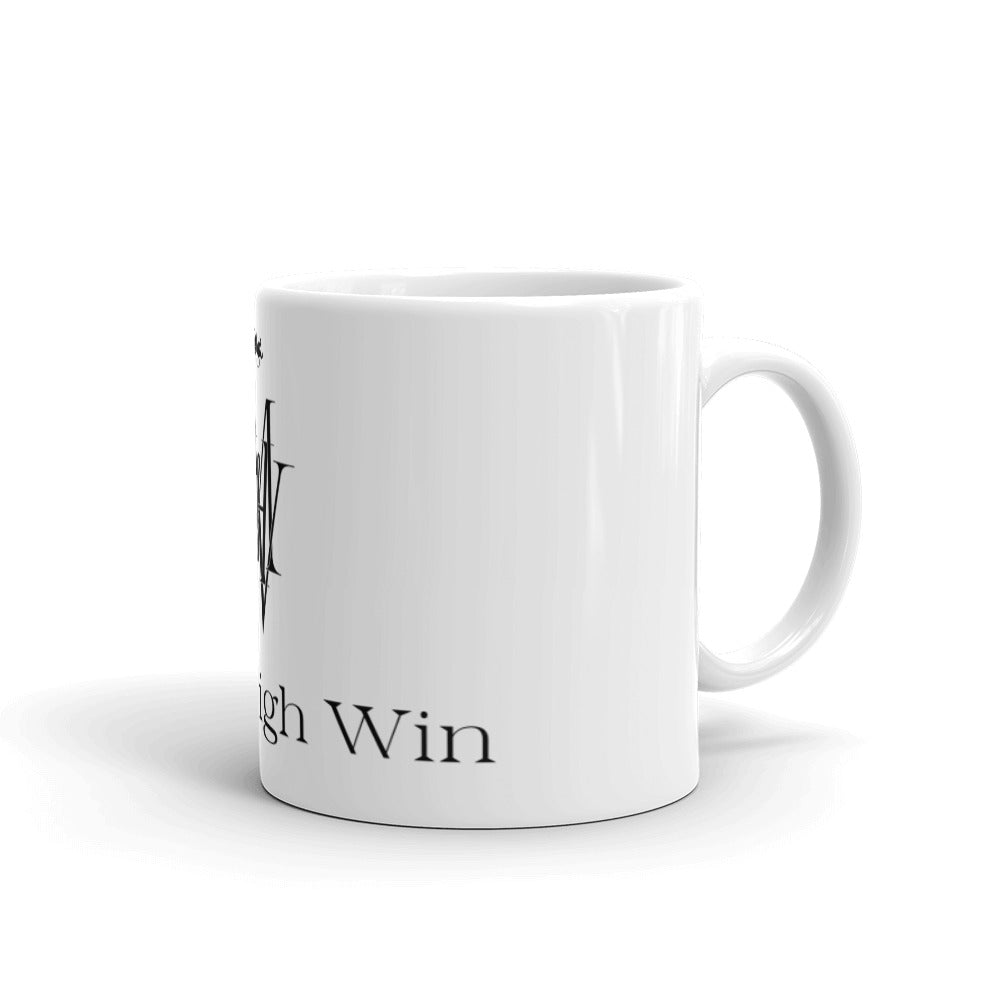 Most High Win: White glossy mug